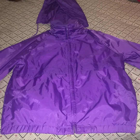 Purple Winter Breaker Jacket - Picture 1 of 4